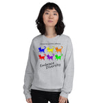 Different Cats Colors Sweatshirt